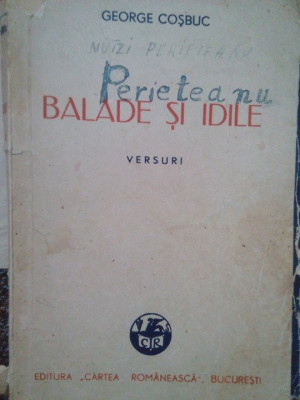 George Cosbuc - Balade si idile (1943) foto