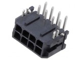Conector Micro-Fit 3.0 8-Pin Soclu Tată 3mm, MOLEX