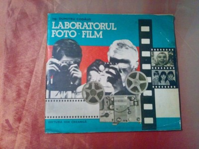 LABORATORUL FOTO-FILM - Dumitru Codaus - GH. MARINESCU (coperta) - 1977, 79 p. foto