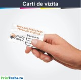 Carti de vizita - Imprimare fata - Personalizate - Tipar Digital Calitate - Promovare Business - Design Profesional