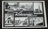 Carte postala, imagini din Cluj, perioada interbelica