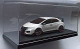 Macheta Honda Civic Type R FK2 2014 Prototype alb - Ebbro 1/43, 1:43