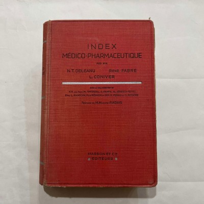 N. T. Deleanu - Index Medico - Pharmaceutique + Codex foto