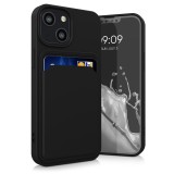 Husa pentru iPhone 13 Mini, Silicon, Negru, 55938.01, Carcasa, Kwmobile