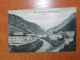 Carte postala necirculata baile herculane anul 1929 - vedere generala, Fotografie