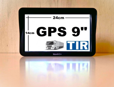 GPS Navigatie - 9&amp;quot;inch HD, Model NOU pt Truck,TIR,Camion,Auto,8GB, NOU. Garantie foto