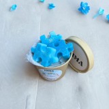 Cutie cu ceara parfumata Celest Flower 150 g, Handmade, Oem