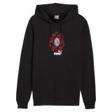 AC Milan hanorac de bărbați cu glugă Culture black - M