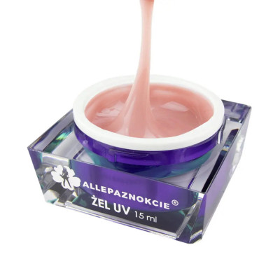 Gel de unghii pentru modelare UV - Jelly Bisque, 15ml foto