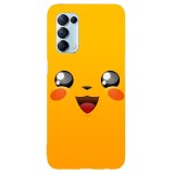 Husa compatibila cu Oppo A72 4G model Pika Pika, Silicon, TPU, Viceversa, Transparent, Carcasa