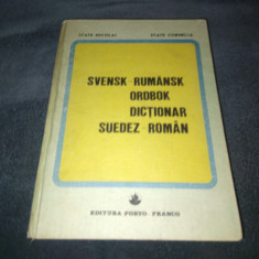 STATE NICOLAI - DICTIONAR SUEDEZ ROMAN