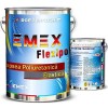 Pachet Vopsea Poliuretanica &ldquo;Emex Flexipol&rdquo; - Alb - Bid. 4 Kg + Intaritor 1 Kg