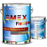 Pachet Vopsea Poliuretanica &ldquo;Emex Flexipol&rdquo; - Crem - Bid. 4 Kg + Intaritor 1 Kg