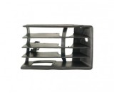 Grila bara fata Audi 100 (C4)+Avant, 12.1990-5.1994, Dreapta, 4A0853684F, 131627-4 cu locas pentru proiectoare