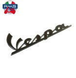 Cumpara ieftin Sigla scris &quot;Vespa&quot; frontala Vespa S 2T-4T 4V 50cc - GTS Super Sport ie 125-300cc - PK - PX 50-125-150-200cc - culoare: antracit, Oem