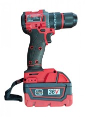 Bormașină profesională GERMAN MEISTER 36V 8AH