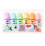 Marker evidentiator MINI PASTEL set 6 DACO