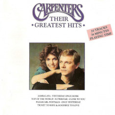 CD Carpenters – Their Greatest Hits (VG+)