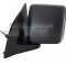 Oglinda usa exterioara Opel Combo C, 2002-10.2010, partea Stanga, ajustarea prin cablu; carcasa neagra; sticla convexa; geam cromat, Aftermarket