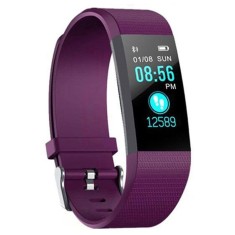 Bratara Smart Fitness Techstar&reg; ID115 Plus Fitness, 0,95&quot; OLED, BT4.0, Waterproof IP65, Monitorizare Puls, Tensiune, Mov