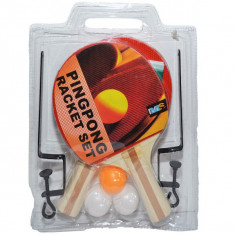Palete ping pong+3 mingi+fileu, 1 set/blister foto