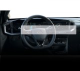 Folie Protectie Display Navigatie si Ceasuri, Duragon, Opel Mokka-e 2020+, silicon Transparent, Anti-zgarieturi, Kit instalare