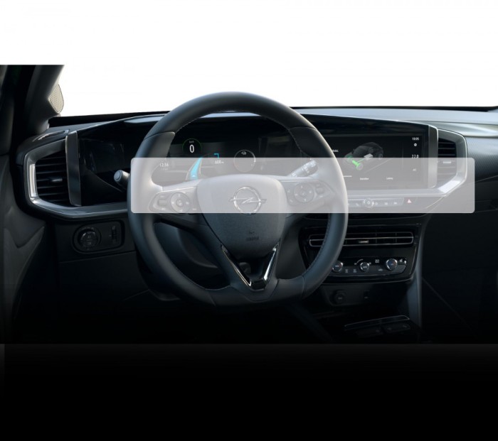 Folie Protectie Display Navigatie si Ceasuri, Duragon, Opel Mokka-e 2020+, silicon Transparent, Anti-zgarieturi, Kit instalare