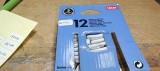 Set de 12 inele din plastic pentru perdea de baie