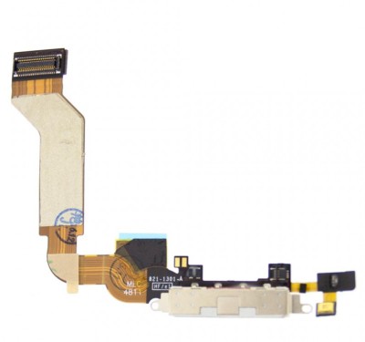 Flex Incarcare iPhone 4s, White foto