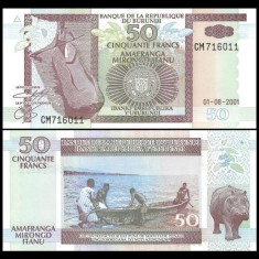 Burundi 2001 - 50 francs UNC foto
