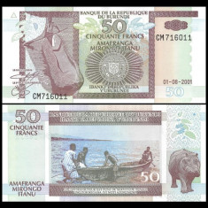 Burundi 2001 - 50 francs UNC