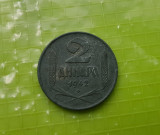 F532-Moneda veche 2 dinari Serbia 1942 metal circulata stare buna.