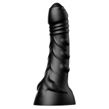 Dildo Inferno Big Boys Dong PVC, Negru, 34 cm