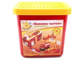 Cumpara ieftin Cuburi constructie Fire Departament 96 buc 013888/02 GreatGoods Plaything, MyKids