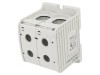 Conector de Șine 300mm2 1 Pista 4 Borne Gri