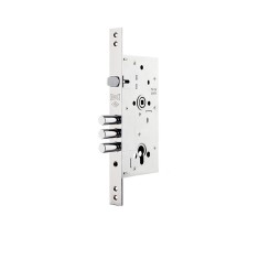Broasca usa metalica cu 3 bolturi 252R Kale Kilit, backset 60 mm, interax 85 mm