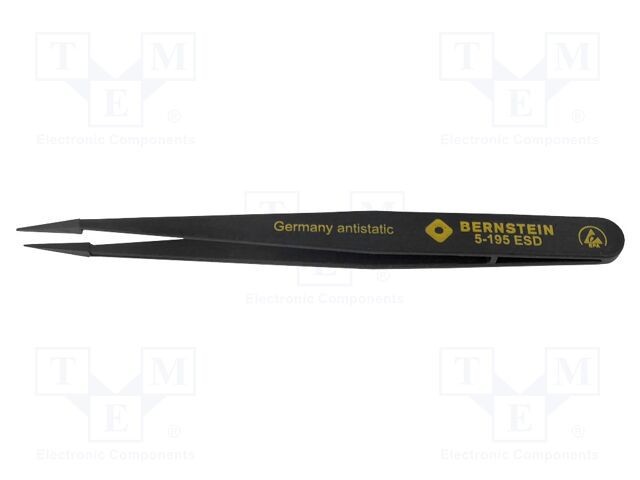 Pensetă ascuțită 120mm ESD BERNSTEIN
