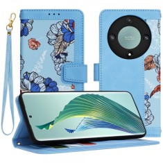 Husa pentru Honor Magic5 Lite, Techsuit, FlipCraft, Bleu foto