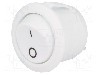 Intrerupator OFF-ON, 2 pozitii, SPST, BULGIN - R13112AWW076B