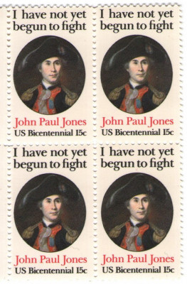 Statele Unite 1979 - John Paul Jones, neuzata de 4 foto