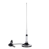 Antena UHF PNI UF400 47.5 cm 430-470 MHz cu Baza Magnetica 120 mm Otel Inoxidabil Auto Camion