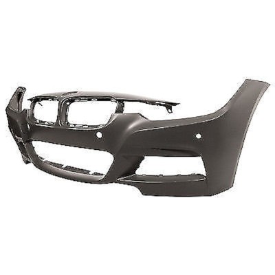 Bara fata Bmw Seria 3 / 3 Gt (F30/31/34/35), 2012- Cu M-Paket, parte montare, cu gauri pentru spalator, 20D10730, Aftermarket foto