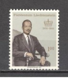 Liechtenstein.1966 60 ani nastere Principele Franz Josef II SL.21, Nestampilat