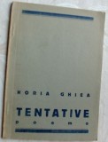 HORIA GHIEA - TENTATIVE (POEME, editia princeps, 1934/tiraj 150 ex.) [AVANGARDA]