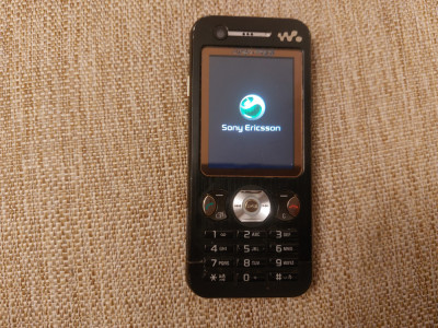 Telefon Rar Sony Ericsson W890 Walkman Black Liber retea Livrare gratuita! foto