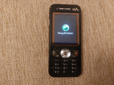 Telefon Rar Sony Ericsson W890 Walkman Black Liber retea Livrare gratuita! foto