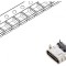 Soclu USB-C Hibrid 24-Pin Montare Orizontală