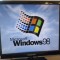 Kit PC Calculator Vintage Old, Intel Celeron 1ghz, Windows 98 instalat