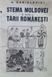 Stema Moldovei și aceea a Țării Rom&acirc;nești - H. Sanielevici ($M131)