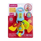 Cumpara ieftin Jucarie breloc chei Winfun, cu sunete si lumini